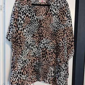 Buddy Love Leopard Tunic Top